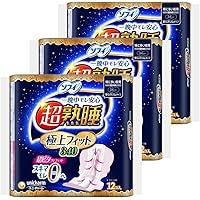 Amazon | ソフィ 超熟睡極上フィット 340 12枚〔生理用ナプキン 夜用